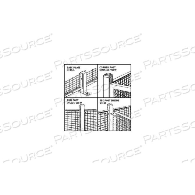 OEM#: GI-DP8RAPIDWIRE#8482, ДВЕРНОЙ СТОЛБ, 8 6H от WireCrafters
