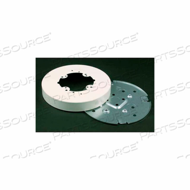 OEM#: V5739*КРУГЛАЯ РОЗЕТКА ДЛЯ СВЕТИЛЬНИКА, СТАЛЬ, ДXШXГ: 6,37 X 6,37 X 1 ДЮЙМ, ЦВЕТ СЛОНОВОЙ КОСТИ от Wiremold