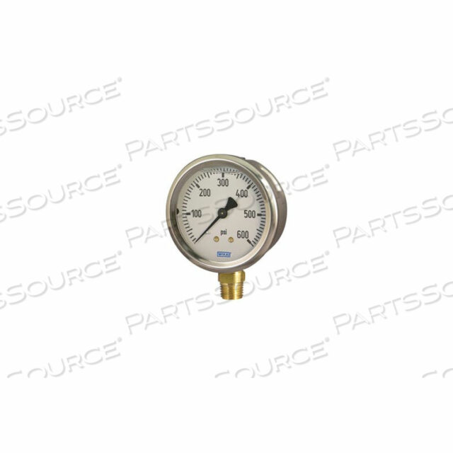 2.5 ТИП 212.53 160PSI МАНОМЕТР - 1/4 NPT LM НЕРЖАВЕЮЩАЯ СТАЛЬ