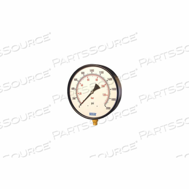 10 ТИП 211.11 300PSI/БАР МАНОМЕТР - 1/2 NPT LM СТАЛЬ
