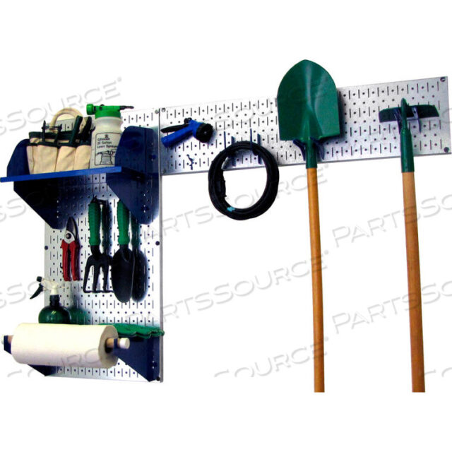 OEM#: 30-GRD-200 GVBUPEGBOARD ОРГАНАЙЗЕР ДЛЯ САДОВЫХ ИНСТРУМЕНТОВ, ОЦИНКОВАННЫЙ СИНИЙ, 48 X 32 X 9 от Wall Control Pegboard