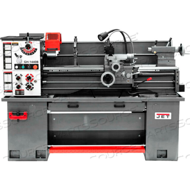 OEM#: 323446JET GH-1440B Настольный токарный станок с редукторной головкой, стойкой и ножным тормозом, с цифровым ускорителем NEWALL DP500 от Jet