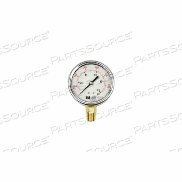 OEM#: LF251-030-4L2 1/2 ЦИФЕРБЛАТ, ЗАПОЛНЕННЫЙ ЖИДКОСТЬЮ, 1/4 NPT НИЖНЯЯ ЧАСТЬ, 0-30 PSI от Weiss Instruments