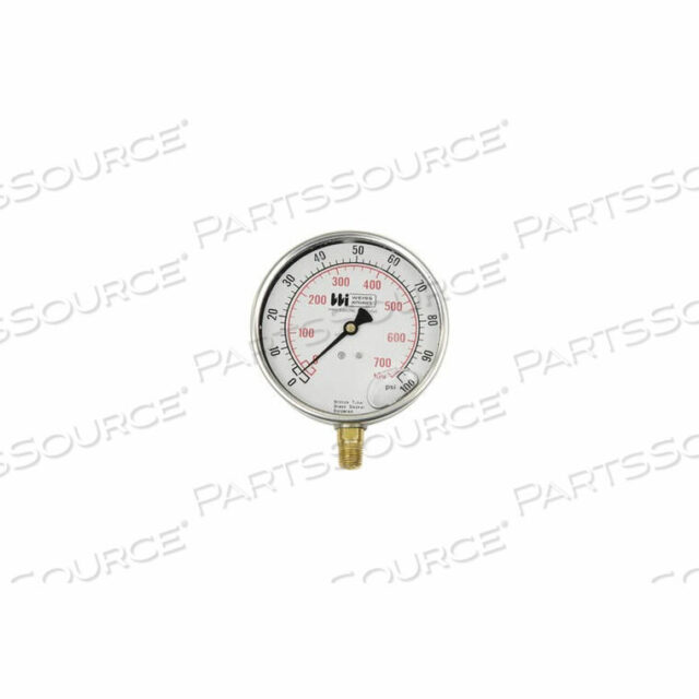 OEM#: LF441-VAC-4L4 ЦИФЕРБЛАТ, ЗАПОЛНЕННЫЙ ЖИДКОСТЬЮ, 1/4 НИЖНИЙ, 0-30 В переменного тока от Weiss Instruments