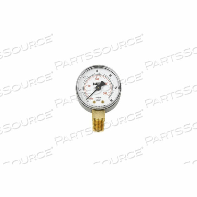 OEM#: TL20-100-4L2 ЦИФЕРБЛАТ, 1/4 NPT НИЖНЯЯ ЧАСТЬ, 0-100PSI от Weiss Instruments