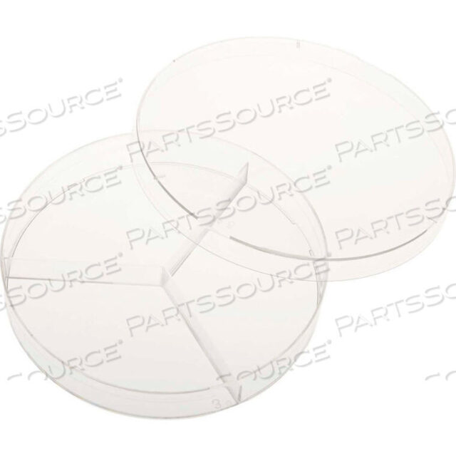 OEM#: 229683100MM X 15MM ЧАШКА ПЕТРИ, 3 ОТДЕЛЕНИЯ, СТЕРИЛЬНАЯ, ПРОЗРАЧНАЯ, 500/КОРОБКА от Celltreat