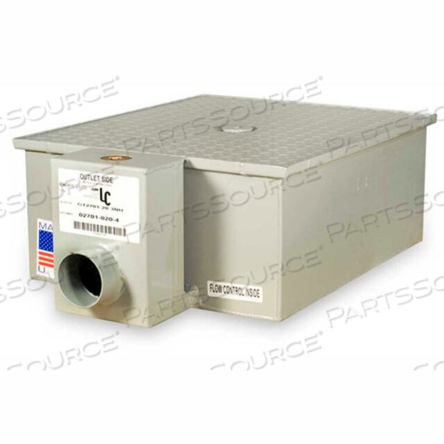 OEM#: GT2701-35-4IP35 ГАЛЛОНОВ В МИНУТУ 70 ФУНТОВ. ЕМКОСТЬ 4 ЖИРОУЛОВИТЕЛЬ С ЖЕЛЕЗНОЙ ТРУБОЙ НИЗКОГО ПРОФИЛЯ от Zurn Industries LLC