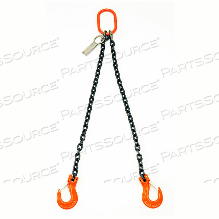 OEM#: B1510333 ДВУХВЕСТКОВЫЙ ЦЕПНОЙ СТРОП С КРЮКОМ ДЛЯ СТРОПЫ от Mazzella Lifting Technologies