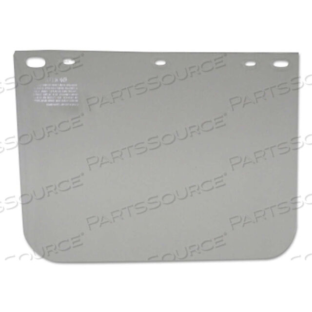 OEM#: 4118CVISOR, CLEAR, 8 IN X 11 IN, CLEAR, UNBOUND, FOR FIBRE-METAL HEAD GEAR/CAP ADAPTORS by Anchor