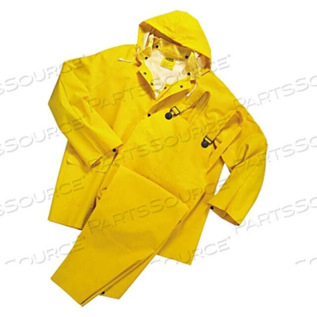 OEM#: 4035L3-PC НЕПРОМОКАЕМЫЙ КОСТЮМ, КУРТКА/КАПЮШОН/КОМБИНЕЗОН, 0,35 ММ, ПВХ ПО ПОЛИЭСТЕРУ, ЖЕЛТЫЙ, БОЛЬШОЙ от Anchor