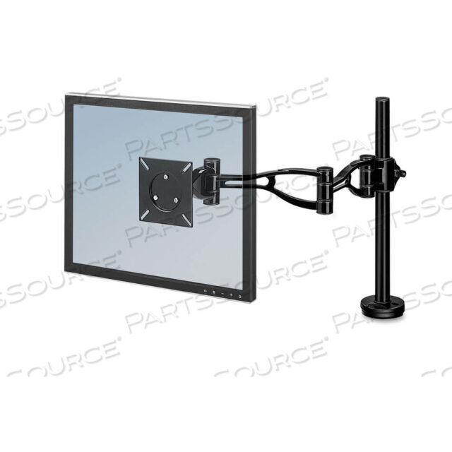 OEM#: 8041601КРОНШТЕЙН ДЛЯ МОНИТОРА С РЕГУЛИРУЕМОЙ ГЛУБИНОЙ, СЕРИЯ PROFESSIONAL, ВРАЩЕНИЕ НА 360 ГРАДУСОВ, НАКЛОН НА 37 ГРАДУСОВ, ПАНОРАМИРОВАНИЕ НА 360 ГРАДУСОВ, ЧЕРНЫЙ, ПОДДЕРЖИВАЕТ ГРУЗ 24 ФУНТА от Fellowes