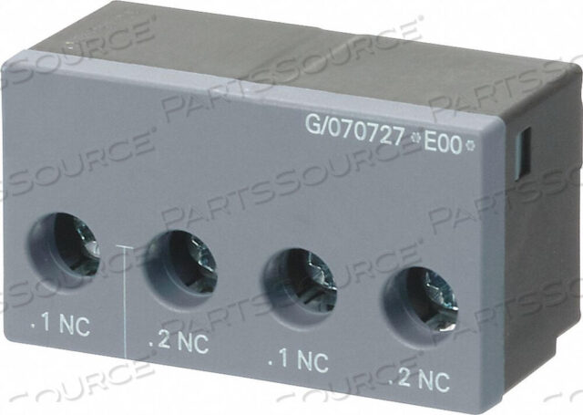 OEM#: 3RA6911-1ACOMPACT STARTER AUXILARY SWITCH 2 NO by Siemens