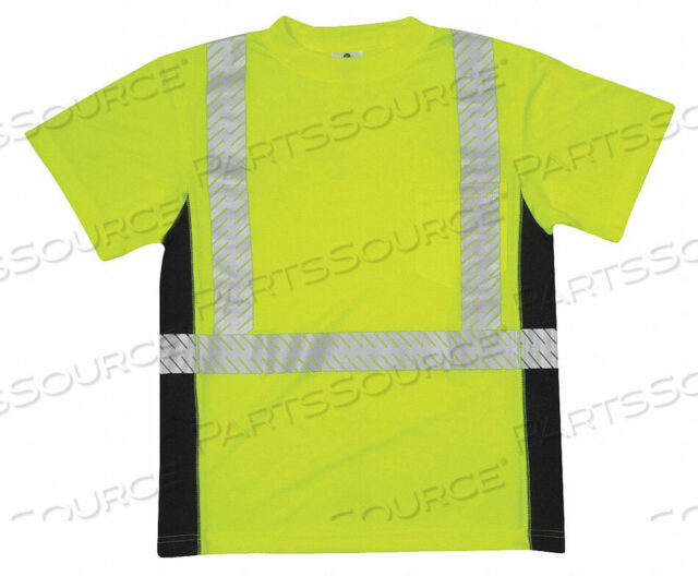 OEM#: 9114-LT-SHIRT BLACK SIDED CLASS 2 LIME L от ML Kishigo