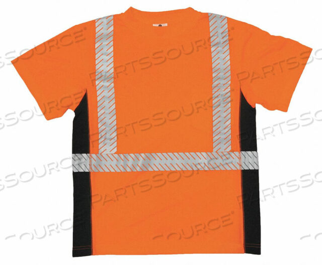 OEM#: 9115-3XT-SHIRT BLACK SIDED CLASS 2 ORANGE 3XL от ML Kishigo