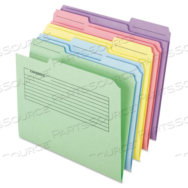 OEM#: 45269ПЕЧАТНАЯ ПАПКА ДЛЯ ЗАМЕТОК, ОТРЫВНЫЕ ЯРЛЫКИ ШИРИНОЙ 1/3: АССОРТИ, ФОРМАТ ПИСЬМЕННЫЙ, РАЗНЫЕ ЦВЕТА, 30 ШТ. В УПАКОВКЕ от Esselte Pendaflex Corp.