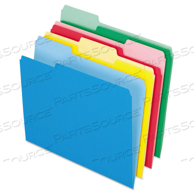 OEM#: 82300ЦВЕТНЫЕ ПАПКИ-ФАЙЛЫ, С ЯРЛЫКАМИ ШИРИНОЙ 1/3: АССОРТИ, ФОРМАТ LETTER, РАЗНЫЕ ЦВЕТА, 24 ШТ. В УПАКОВКЕ от Esselte Pendaflex Corp.