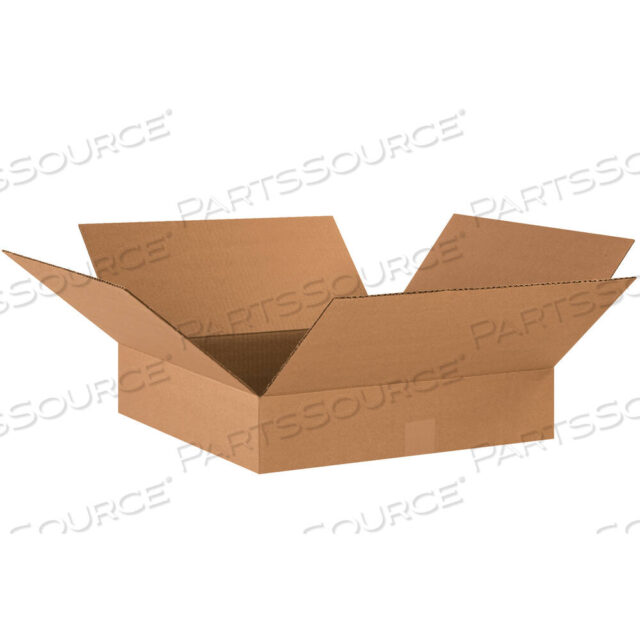 OEM#: 18184ПЛОСКИЕ ГОФРОКОРОБКИ, 18 X 18 X 4, КРАФТ, 25/ПАКЕТ от BOX Partners (Box Acquisitions, LLC)