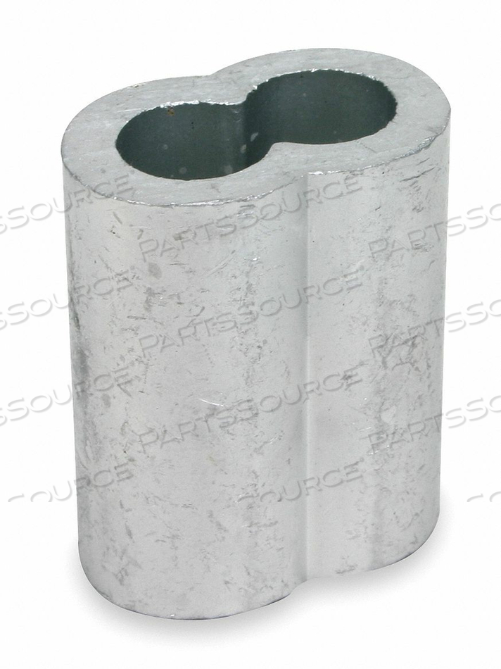 OEM#: 1DLD8РУКАВ ДЛЯ ПРОВОЛОЧНОГО ТРОСА 1/8 ДЮЙМА АЛЮМИНИЙ PK25 от DAYTON ELECTRIC MANUFACTURING CO