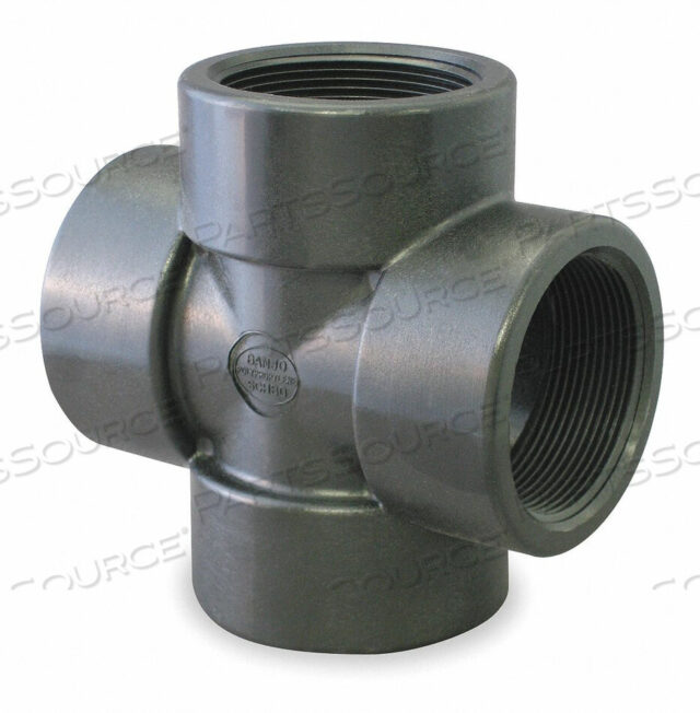 OEM#: CR075CROSS 3/4 IN FPT 150 PSI ЧЕРНЫЙ от Banjo