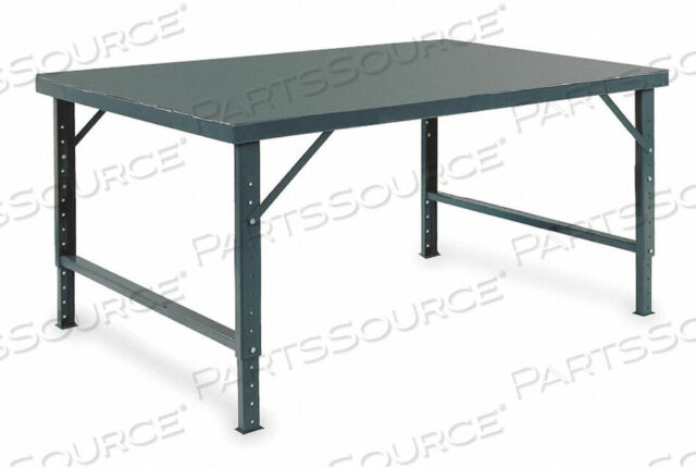 OEM#: WBF-3672-95ADJ. WORK TABLE STEEL 72 W 36 D by Durham Manufacturing Company