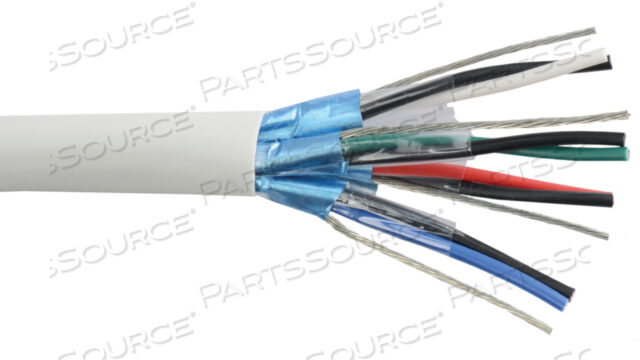 ПАРНЫЙ АУДИО И УПРАВЛЕНИЕ 20 AWG 2 ПАРНЫЙ ИНДИВИДУАЛЬНО ЭКРАНИРОВАННЫЙ ПЛЕНУМ-КАБЕЛЬ