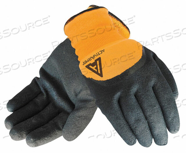 OEM#: 97-011H6525 CUT RESISTANT GLOVES BLACK/ORANGE 10 PR by Ansell Healthcare