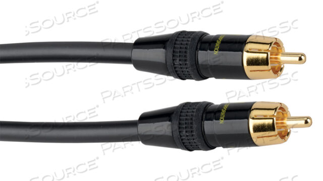 100 HIGH RESOLUTION RCA MALE TO RCA MALE COMPOSITE VIDEO CABLE