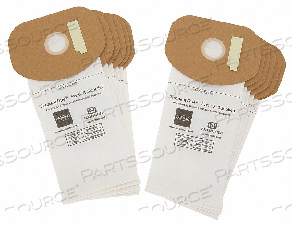 OEM#: 9009380ВАКУУМНЫЙ БУМАЖНЫЙ МЕШОК МНОГОРАЗОВЫЙ PK12 от Nobles