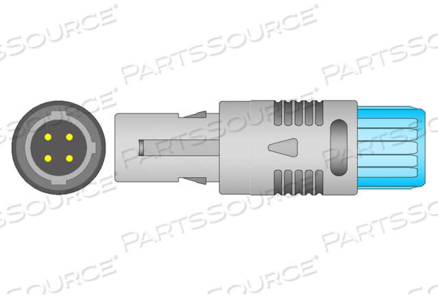 Заменяет Siemens Medical Solutions 7396448ЭКГ-КАБЕЛЬ, 4 ММ, 3 ФУТА, КОРПУС ИЗ ТПУ, СЕРЫЙ, СООТВЕТСТВУЕТ FDA, CE, ROHS