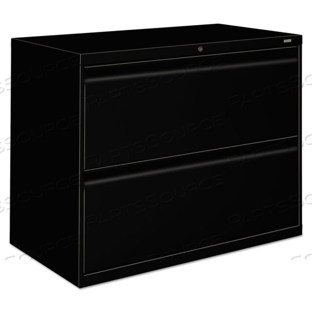 БОКОВАЯ ПАПКА BRIGADE 800 SERIES, 2 ЯЩИКА ДЛЯ ПАП ФОРМАТА LEGAL/LETTER, ЧЕРНАЯ, 36 X 18 X 28