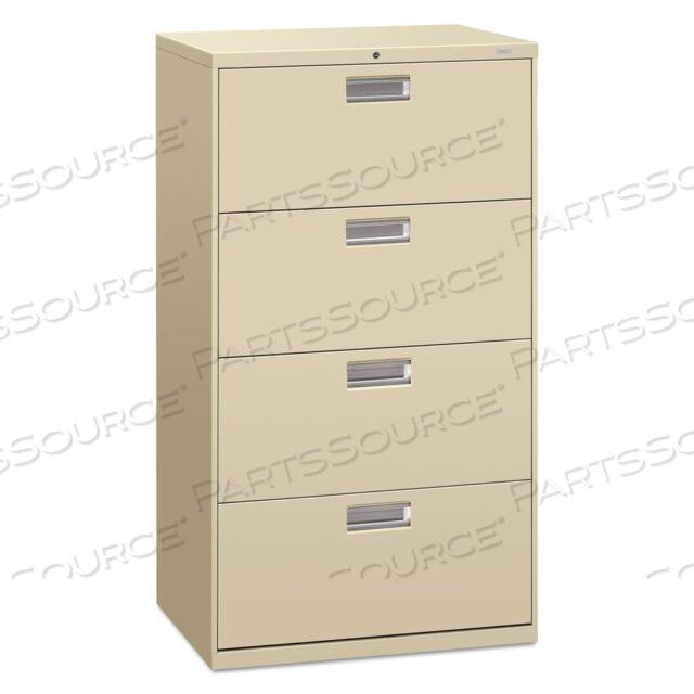 БОКОВАЯ ПАПКА BRIGADE 600 SERIES, 4 ЯЩИКА ДЛЯ ПАП ФОРМАТА LEGAL/LETTER, ШПАТЛЕВКА, 30 X 18 X 52,5