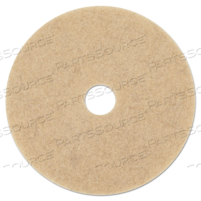 OEM#: BWK4021NHENATURAL HOG HAIR BURNISHING FLOOR PADS, 21 ДИАМЕТР, КОРИЧНЕВЫЙ, 5/КОРОБКА от Boardwalk