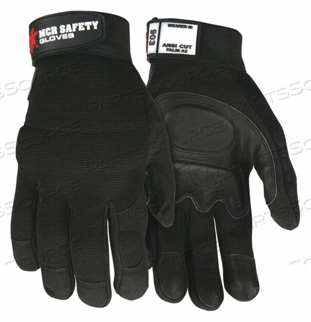 OEM#: 903SFASGUARD СИНТЕТИЧЕСКАЯ КОЖАНАЯ ЛАДОНЬ ЧЕРНАЯ S от MCR Safety