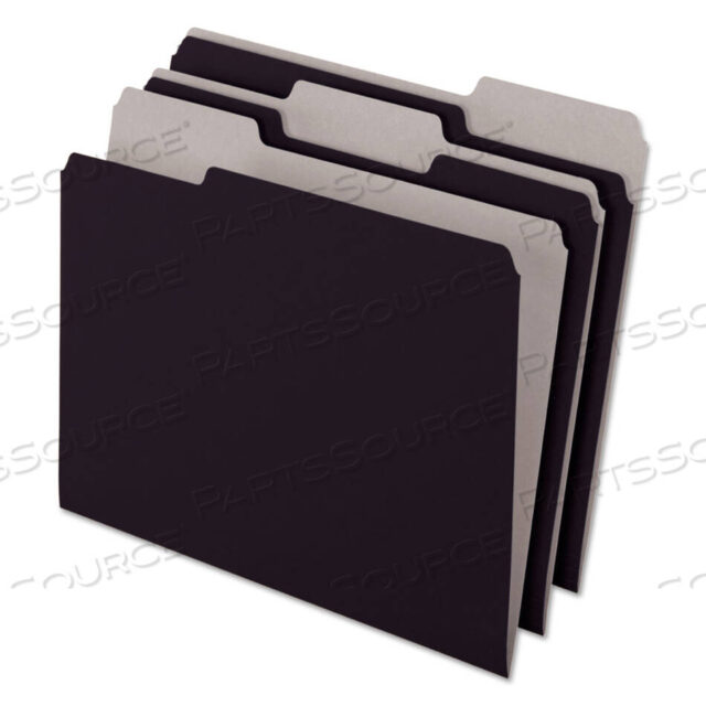 OEM#: 4210 ПАПКИ-КОРОБКИ BLAINTERIOR 1/3, ЯРЛЫКИ ШИРИНОЙ 1/3: АССОРТИМЕНТ, ФОРМАТ LETTER, ЧЕРНЫЙ/СЕРЫЙ, 100 ШТ./КОРОБКА от Esselte Pendaflex Corp.