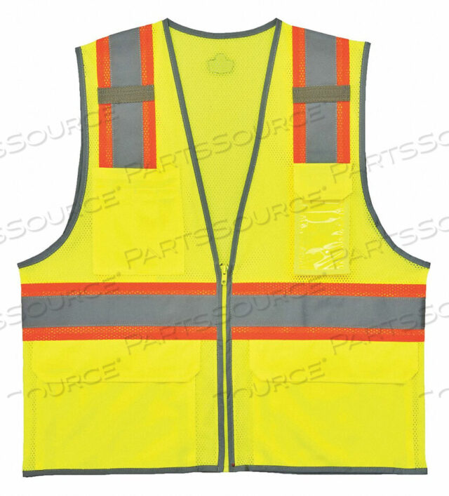 OEM#: 8246ZДВУХЦВЕТНЫЙ СЕТЧАТЫЙ ЖИЛЕТ БЕЗОПАСНОСТИ LIME 4XL/5XL от Ergodyne