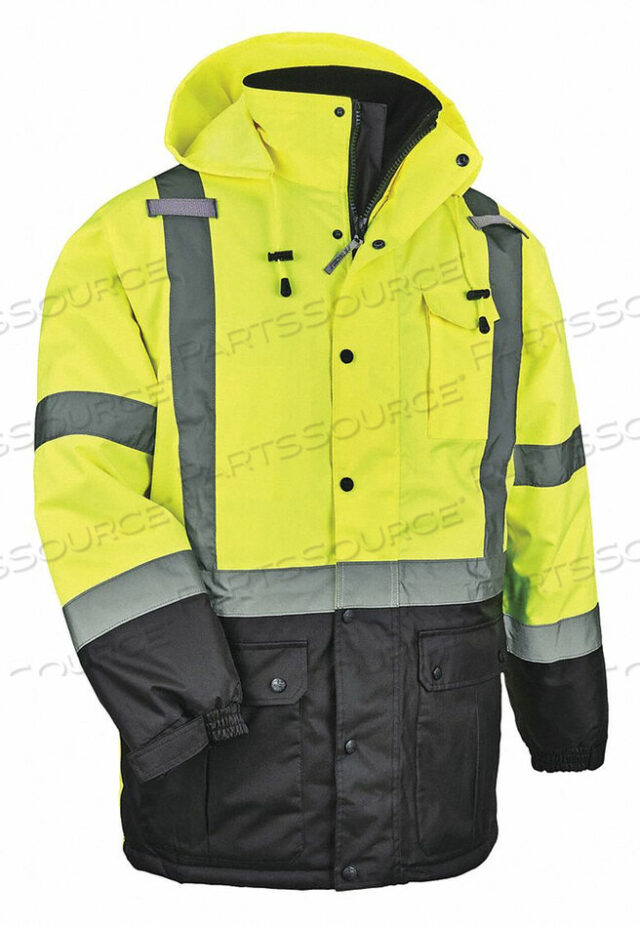OEM#: 8384HI VIS THERMAL PARKA LIME LARGE от Ergodyne