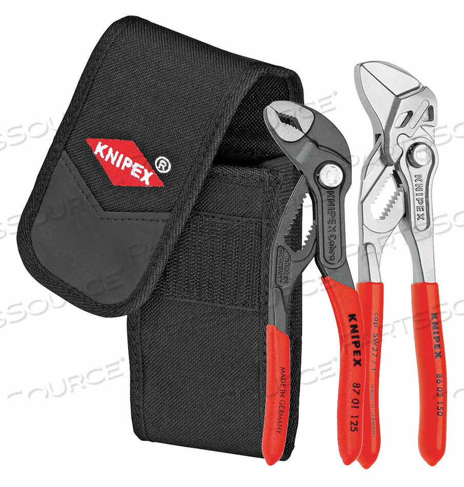 OEM#: 00 20 72 V012 ПК МИНИ-ПЛОСКОГУБЦЫ В ЧЕХЛЕ НА ПОЯСЕ 86 03 150 И 87 01 125 от Knipex