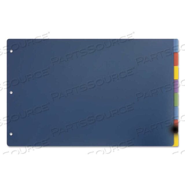 OEM#: 84251РАЗДЕЛИТЕЛЬ ДЛЯ ИНДЕКСА РАЗМЕРА ТАБЛОИДА, ПОЛИМЕРНЫЙ, 8 ЯЩИКОВ, 11 X 17, АССОРТИМЕНТ, 1 НАБОР от Cardinal