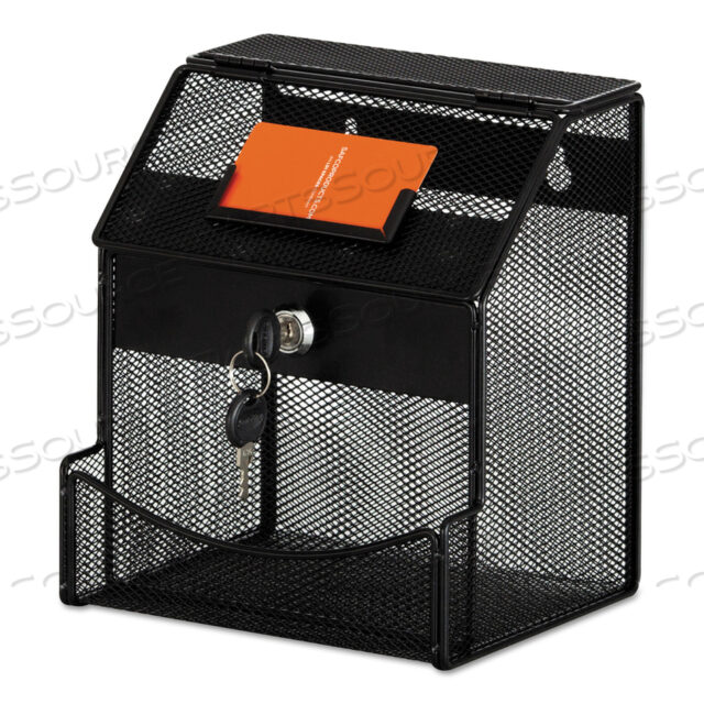 КОЛЛЕКЦИОННАЯ КОРОБКА ONYX MESH, 7,25 X 8,5 X 6, СТАЛЬ, ЧЕРНАЯ
