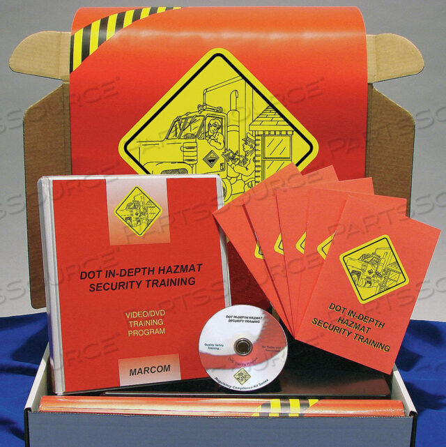 OEM#: K0001769EOSAFETYTRAININGKIT DVD DOT HAZMAT от MarCom Group