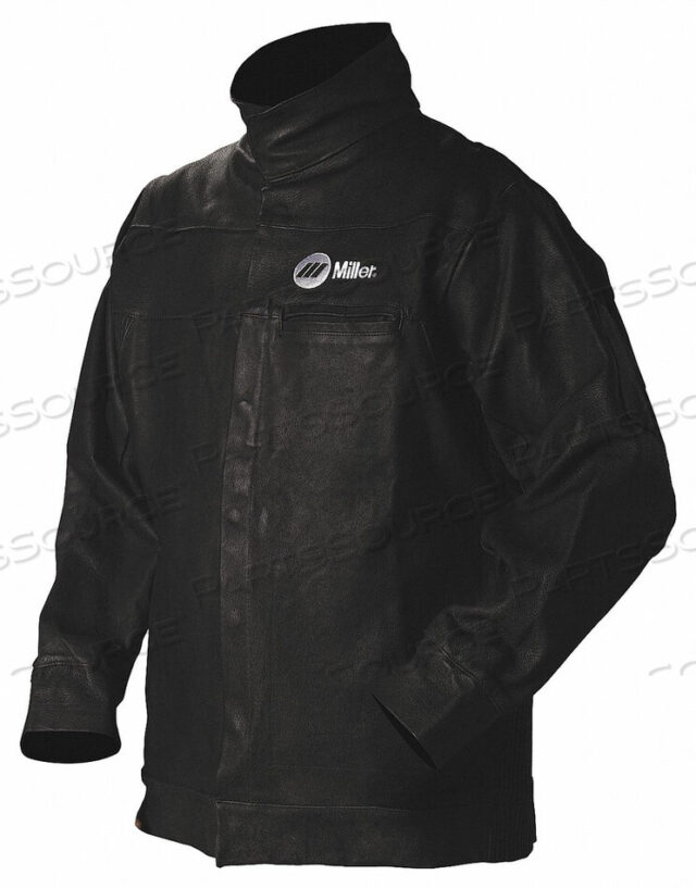 OEM#: 231090JACKET BLACK PIGSKIN LEATHER LARGE by Miller Electric