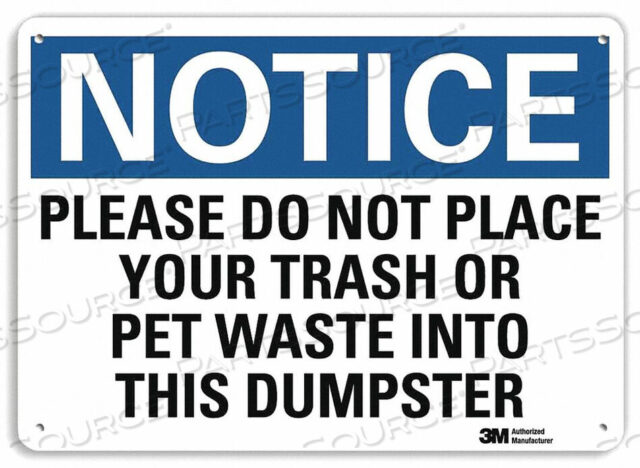 OEM#: U5-1449-RA_10X7ЗНАК УВЕДОМЛЕНИЯ RECYCLDREFLECALUM 10INWX7INH от Lyle Signs Inc.