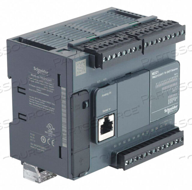 OEM#: TM221C24TCONTROLLER 24VDC 6.10 IN W COMPACT от APC / American Power Conversion