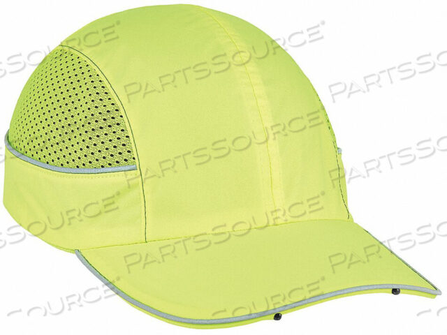 OEM#: 8960J6837 КЕПКА-БОМБОЧКА С ПЕРЕДНИМ КРЫШКОЙ, ЗЕЛЕНАЯ, HI-VIS, от Ergodyne