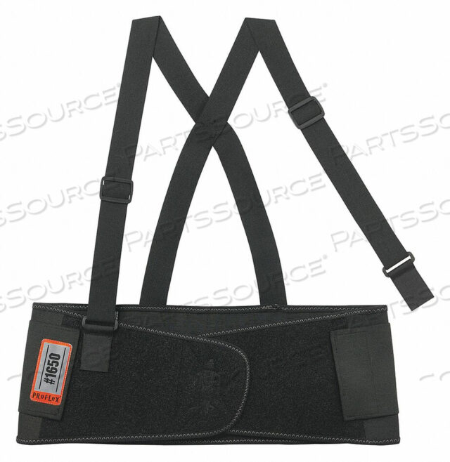 OEM#: 1650BACK SUPPORT 2XL 42TO46IN 7-1/2INW ЧЕРНЫЙ от Ergodyne