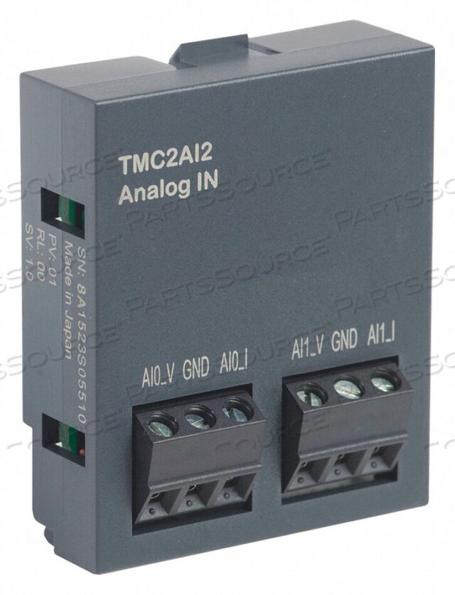 OEM#: TMC2AI2EXTENSION КАРТРИДЖ 2 ВХОДА 0-10 В ПОСТОЯННОГО ТОКА от APC / American Power Conversion