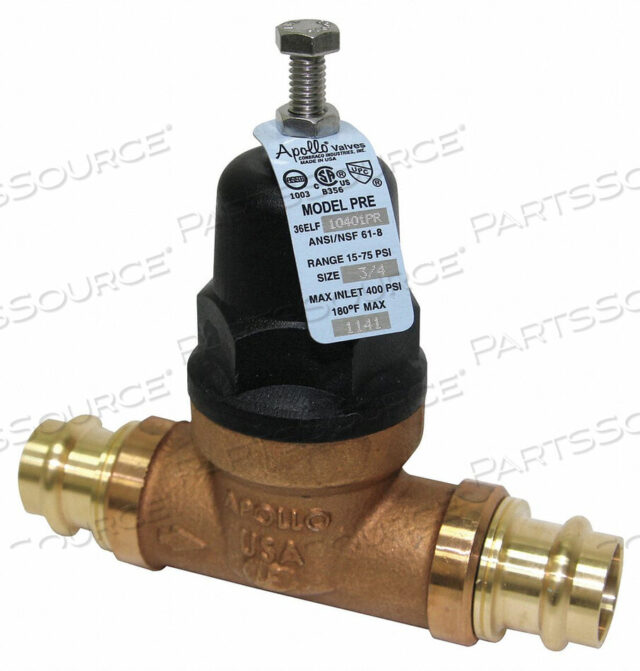 OEM#: 36ELF10401PRВОДЯНОЙ РЕДУКЦИОННЫЙ КЛАПАН 3/4 ДЮЙМА от Apollo Valves (компания Conbraco)