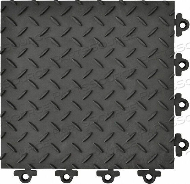 OEM#: 621STL12BLМОДУЛЬНЫЙ АНТИУСТАЛОСТНОЙ КОВРИК BLK 12 X12 PK12 от Notrax