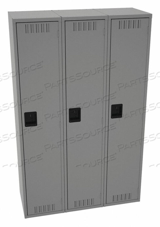 OEM#: STS-151872-CMGWRDRB LOCKR LVRD 3 WD 1 TIER MEDIUM GRAY от Tennsco Corp.
