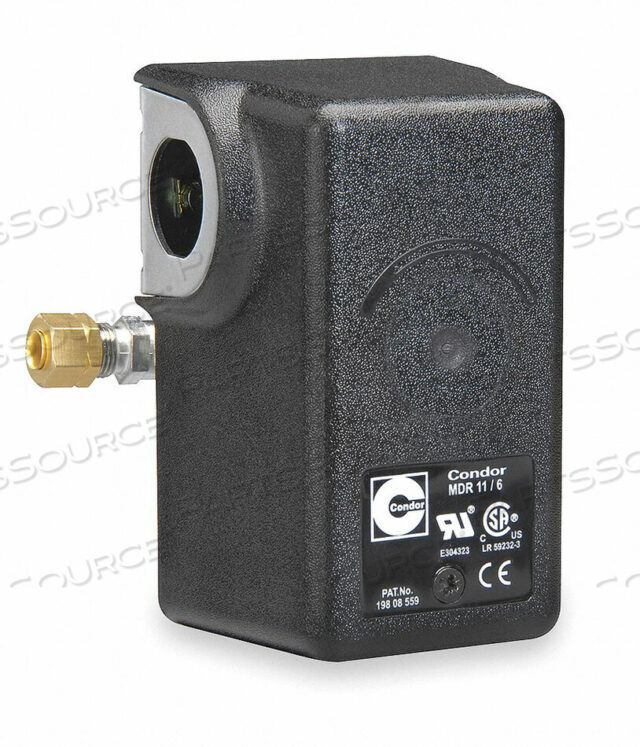 OEM#: 11NAXEPRESSURE SWTCH DPST 25 TO 160 PSI STNDRD от Condor USA, Inc.